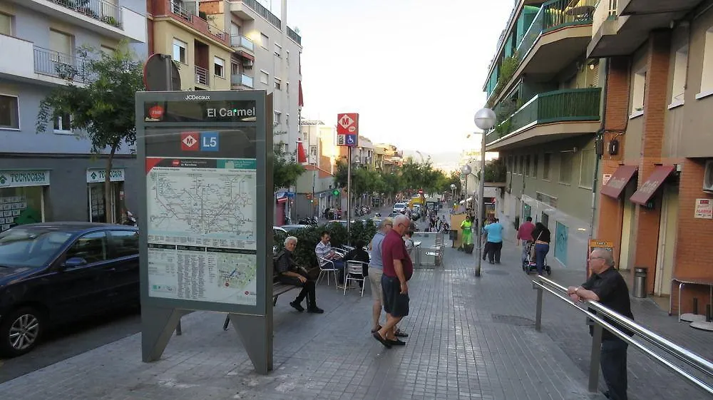 אפרטהוטל ברצלונה Atico, Terraza Y Barbacoa ספרד