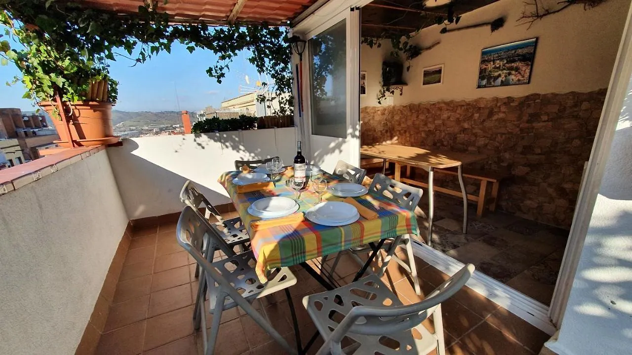 מלון דירות אפרטהוטל ברצלונה Atico, Terraza Y Barbacoa
